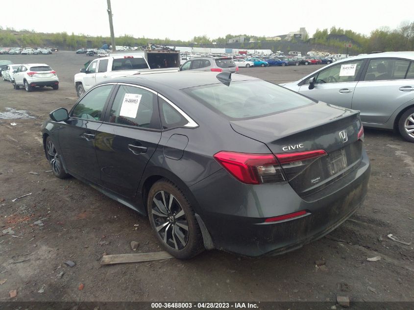 2022 HONDA CIVIC SEDAN EX - 2HGFE1F79NH322629