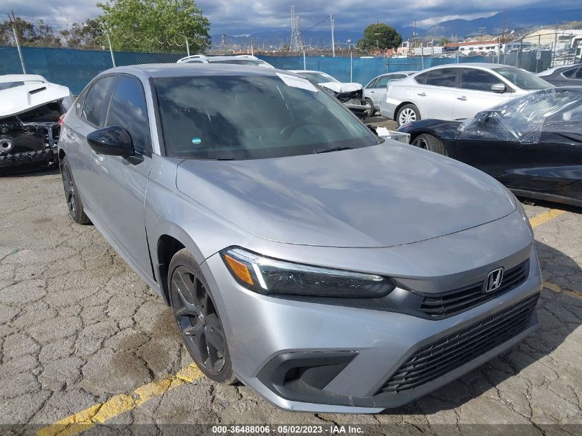 2022 HONDA CIVIC SEDAN SPORT - 2HGFE2F56NH541293