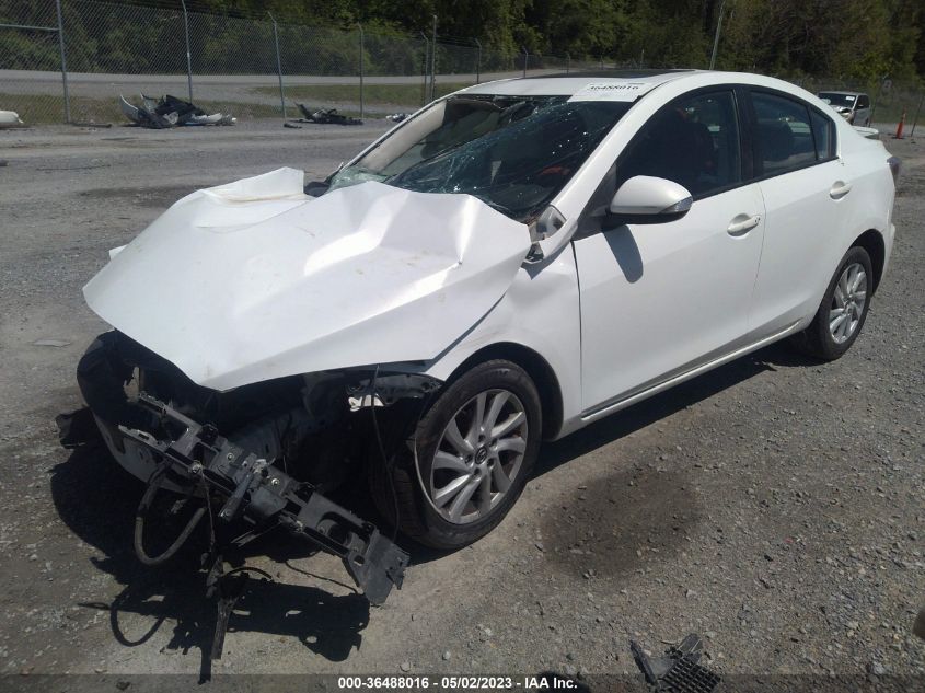 2013 MAZDA MAZDA3 I GRAND TOURING - JM1BL1WP1D1809307