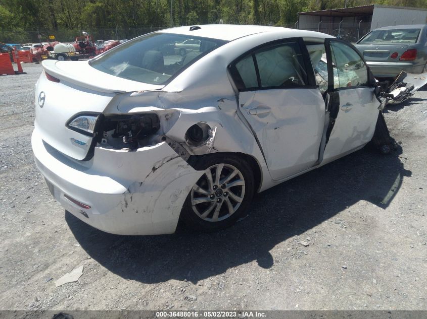 2013 MAZDA MAZDA3 I GRAND TOURING - JM1BL1WP1D1809307