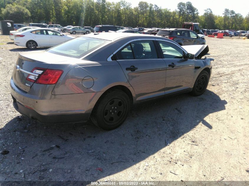 2018 FORD POLICE INTERCEPTOR SEDAN 1FAHP2MKXJG101356