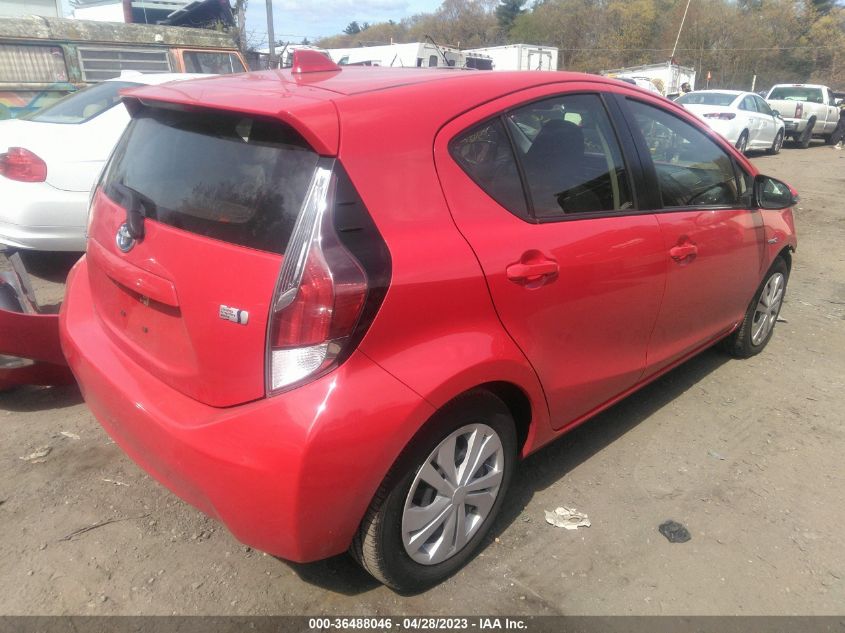 2015 TOYOTA PRIUS C ONE/TWO/THREE/FOUR - JTDKDTB34F1586436