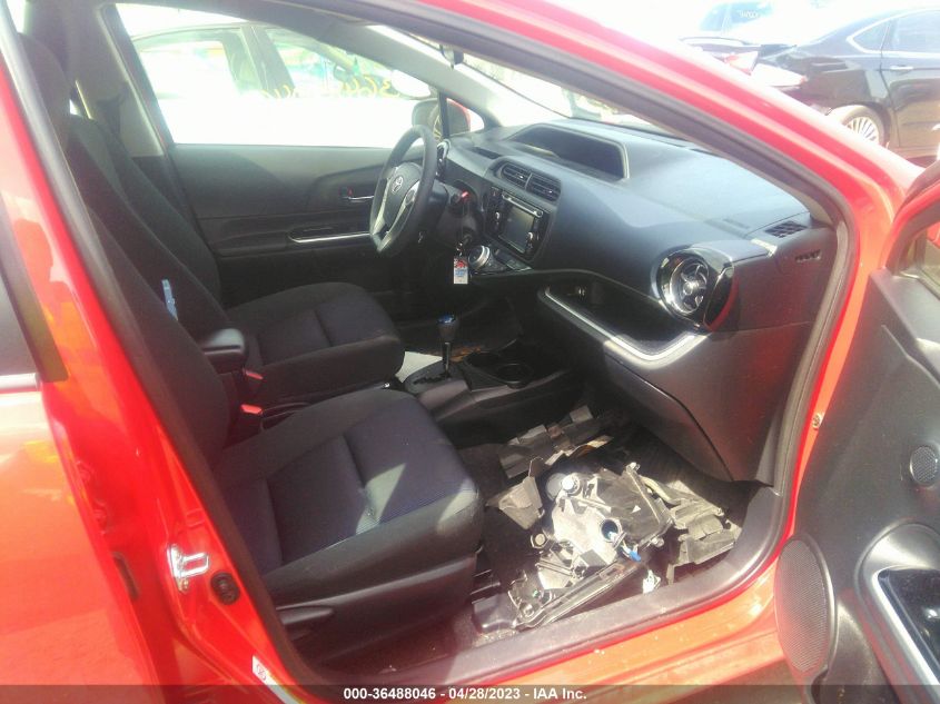 2015 TOYOTA PRIUS C ONE/TWO/THREE/FOUR - JTDKDTB34F1586436