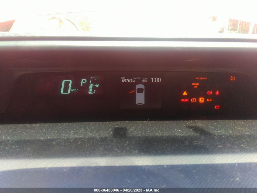 2015 TOYOTA PRIUS C ONE/TWO/THREE/FOUR - JTDKDTB34F1586436