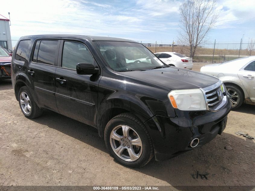 2013 HONDA PILOT EX-L - 5FNYF4H58DB069714