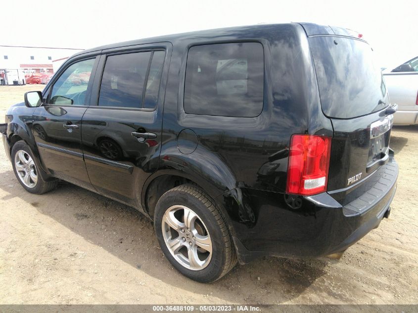 2013 HONDA PILOT EX-L - 5FNYF4H58DB069714