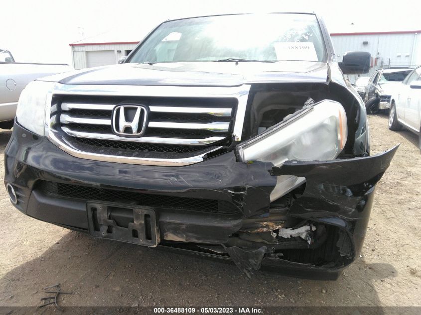 2013 HONDA PILOT EX-L - 5FNYF4H58DB069714