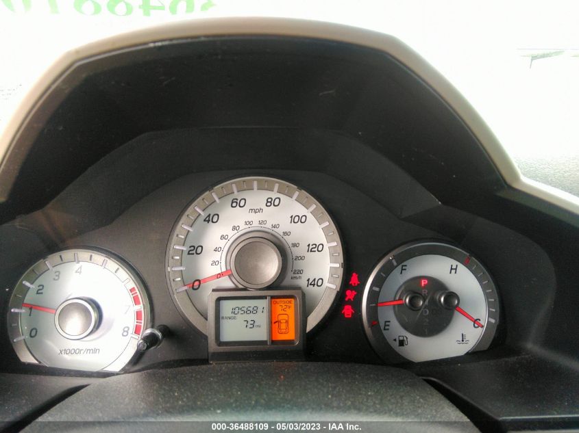2013 HONDA PILOT EX-L - 5FNYF4H58DB069714