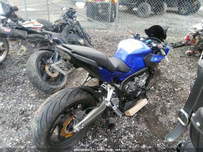2014 HONDA CBR650 F - MLHRC7405E5000407