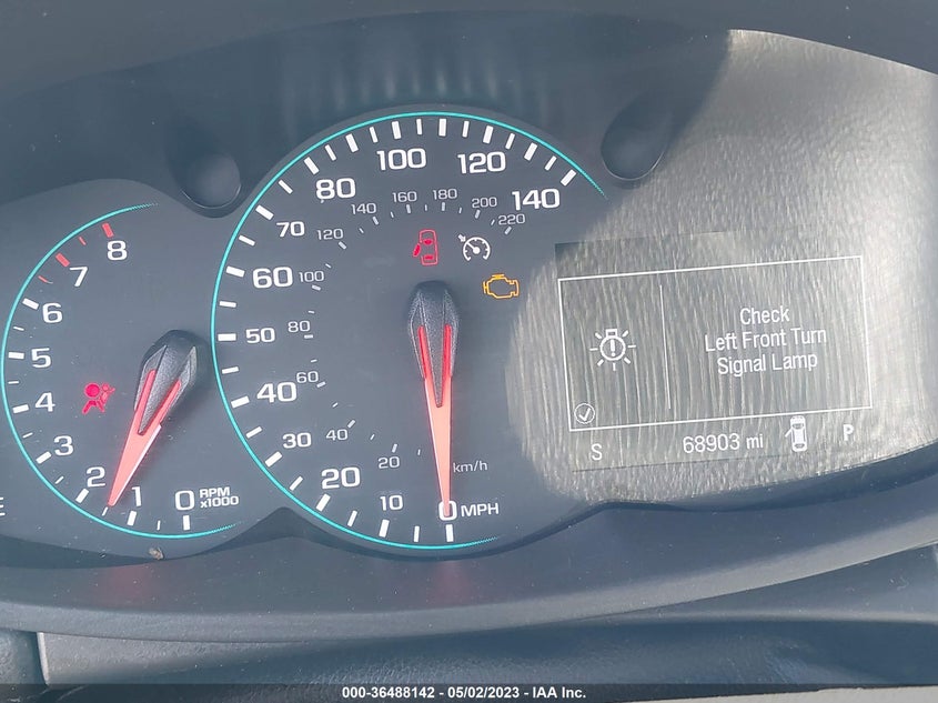 VIN KL7CJLSBXLB325268 2020 CHEVROLET TRAX LT