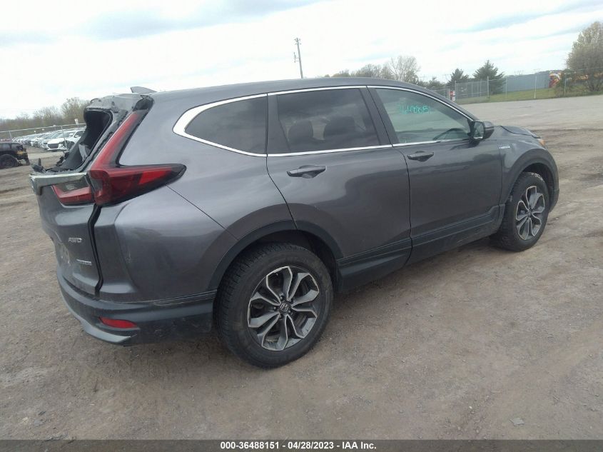2021 HONDA CR-V HYBRID EX-L 7FART6H82ME023951