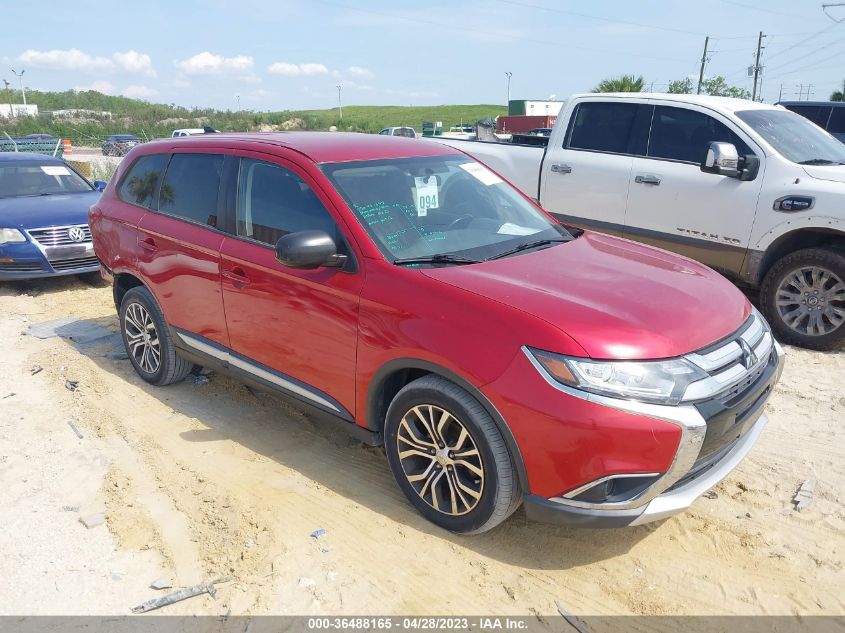 2017 MITSUBISHI OUTLANDER ES - JA4AD2A3XHZ016589