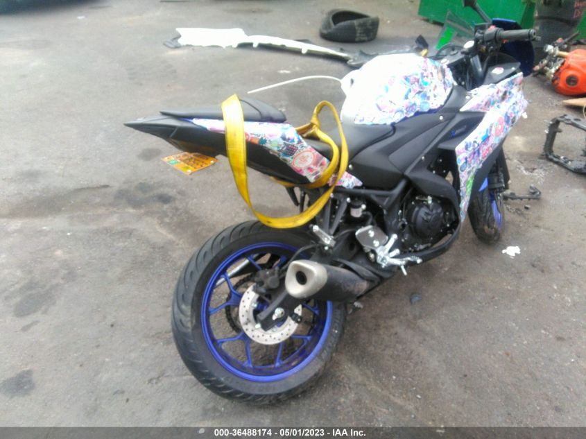 2015 YAMAHA YZFR3 MH3RH06Y2FK004286