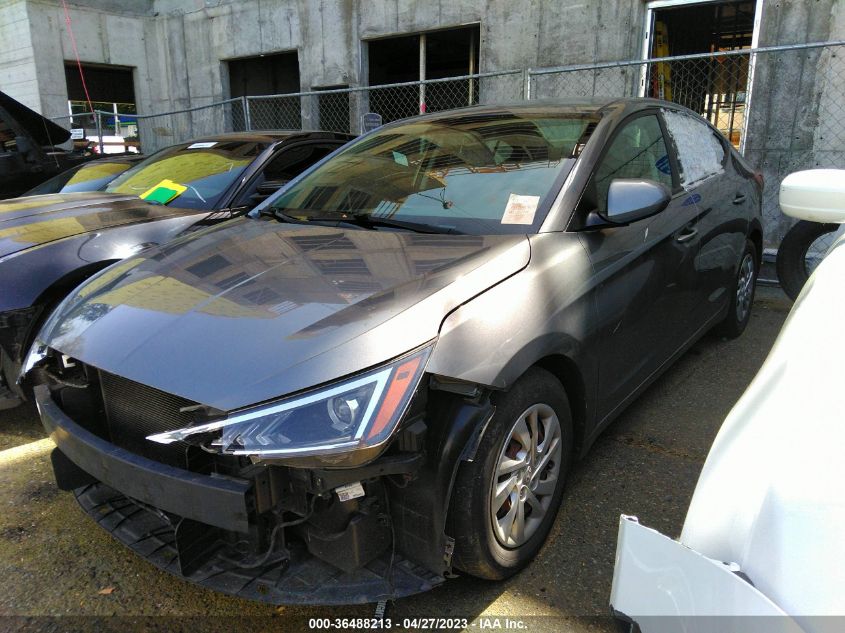 2019 HYUNDAI ELANTRA SE - 5NPD74LF9KH473308