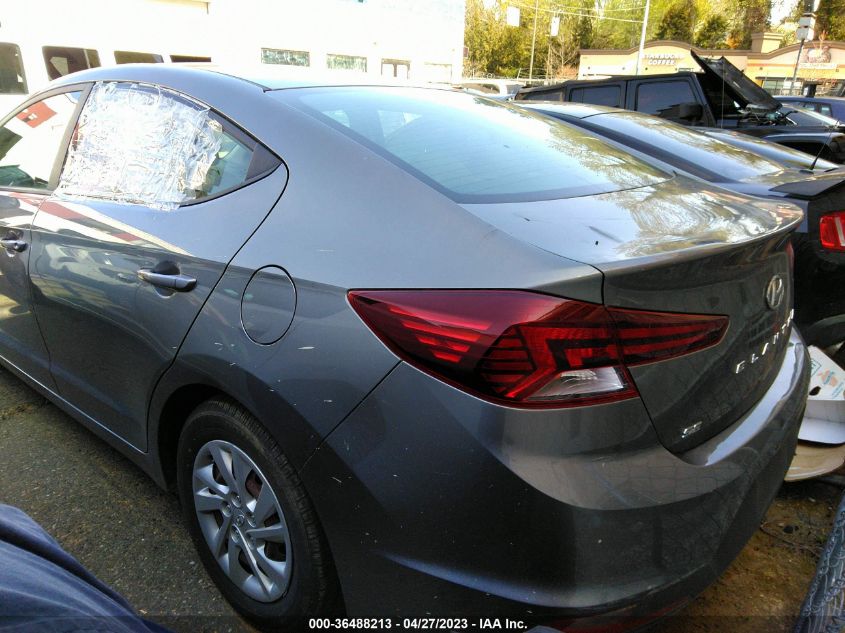 2019 HYUNDAI ELANTRA SE - 5NPD74LF9KH473308