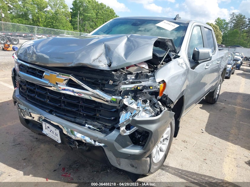VIN 1GCPACEK1PZ235018 2023 CHEVROLET SILVERADO 1500 LT