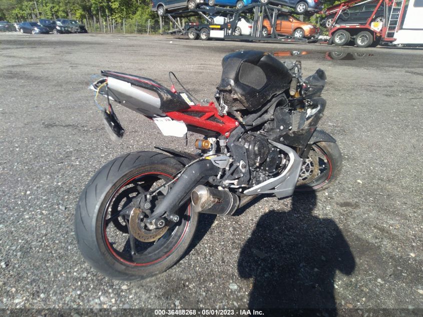 2015 TRIUMPH MOTORCYCLE DAYTONA 675R ABS SMTA02YKXFJ681228