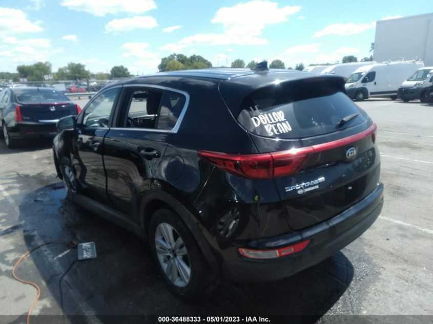 2019 KIA SPORTAGE LX - KNDPM3AC6K7491102