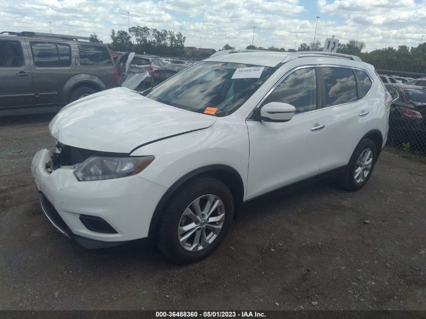 2016 NISSAN ROGUE SV - KNMAT2MT9GP633383