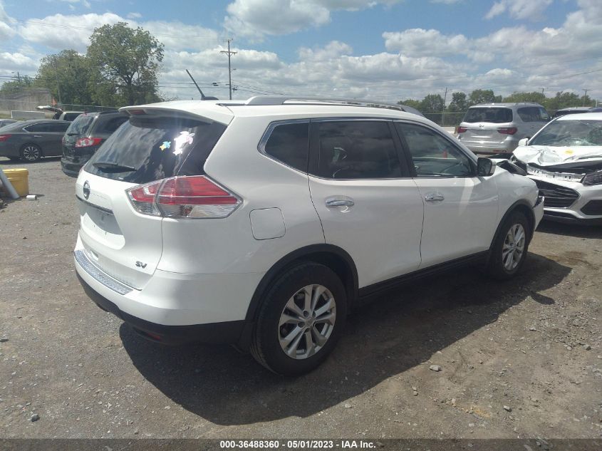 2016 NISSAN ROGUE SV - KNMAT2MT9GP633383