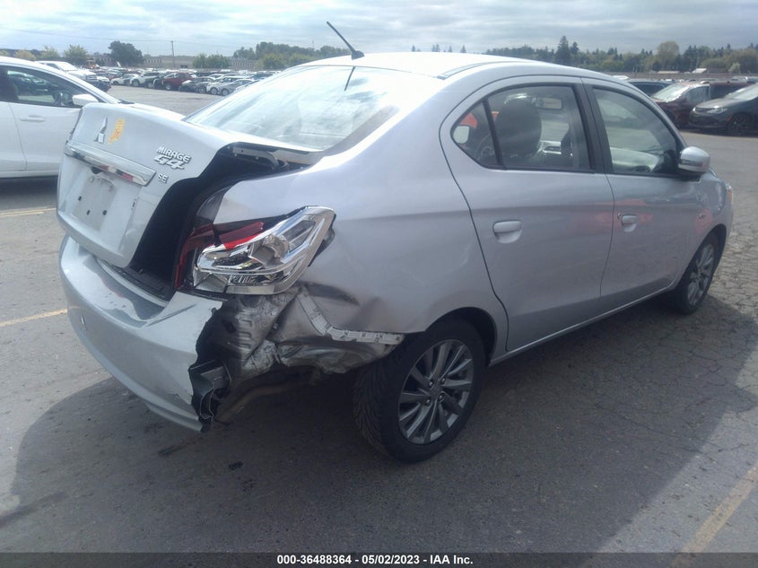VIN ML32F4FJXHHF08008 2017 MITSUBISHI MIRAGE G4 SE