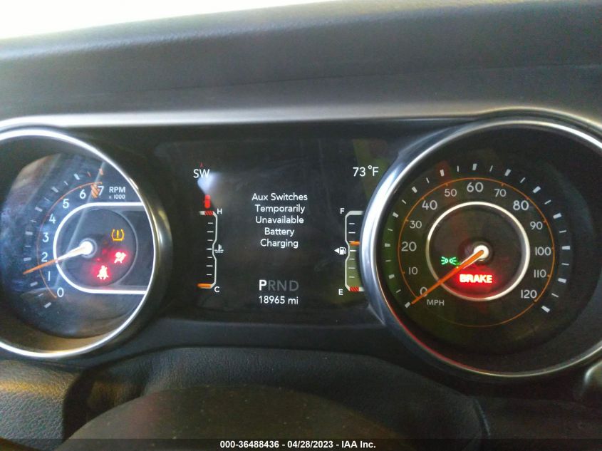 2020 JEEP WRANGLER UNLIMITED WILLYS - 1C4HJXDG0LW251036
