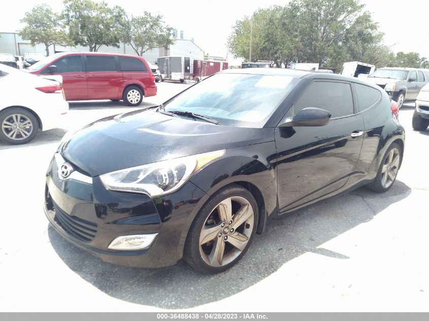 2015 HYUNDAI VELOSTER RE:FLEX - KMHTC6AD0FU221507