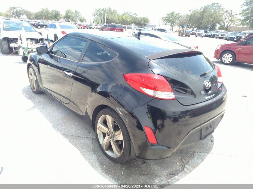 2015 HYUNDAI VELOSTER RE:FLEX - KMHTC6AD0FU221507
