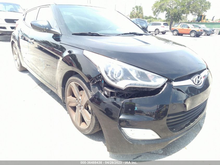 2015 HYUNDAI VELOSTER RE:FLEX - KMHTC6AD0FU221507