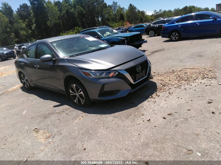 2022 NISSAN SENTRA SV - 3N1AB8CV6NY297523