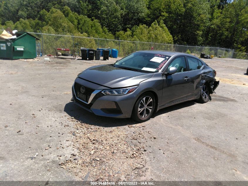 2022 NISSAN SENTRA SV - 3N1AB8CV6NY297523