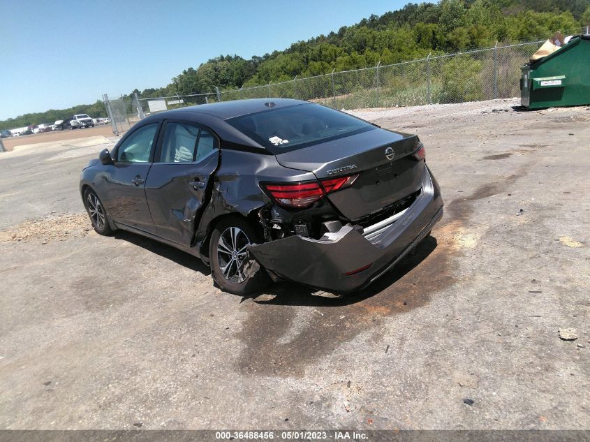 2022 NISSAN SENTRA SV - 3N1AB8CV6NY297523