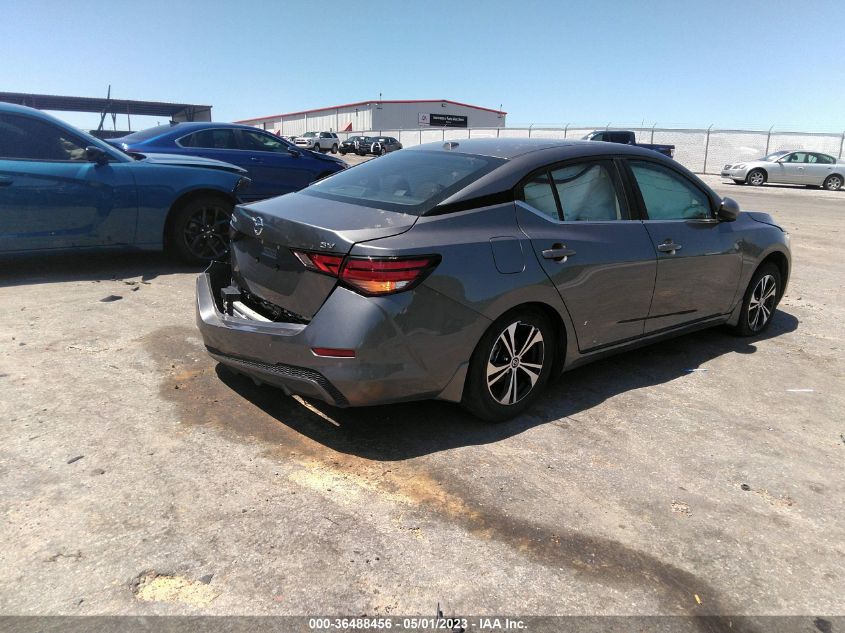 2022 NISSAN SENTRA SV - 3N1AB8CV6NY297523