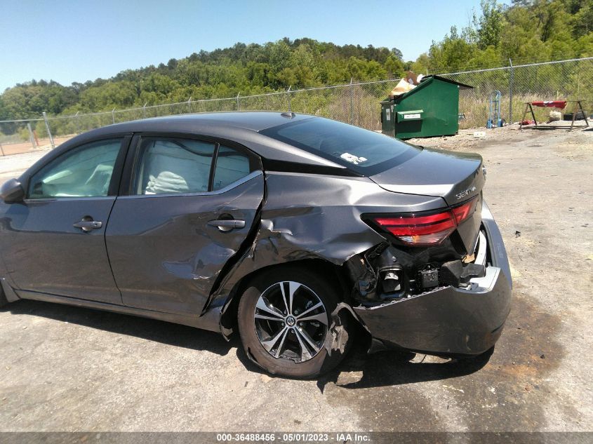 2022 NISSAN SENTRA SV - 3N1AB8CV6NY297523
