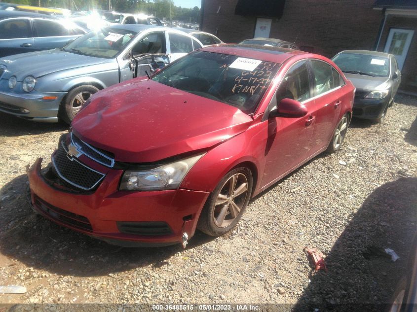 2013 CHEVROLET CRUZE 2LT - 1G1PE5SB0D7136422