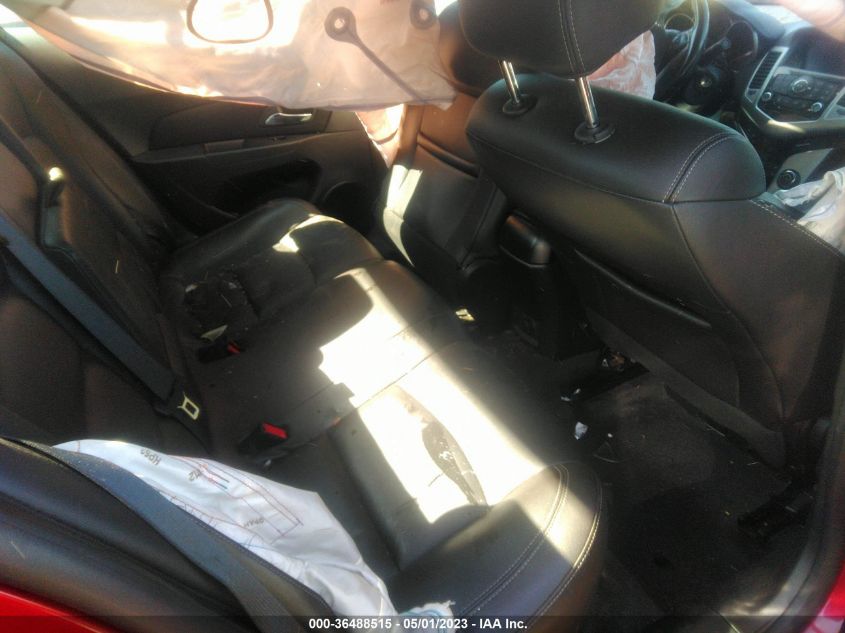 2013 CHEVROLET CRUZE 2LT - 1G1PE5SB0D7136422