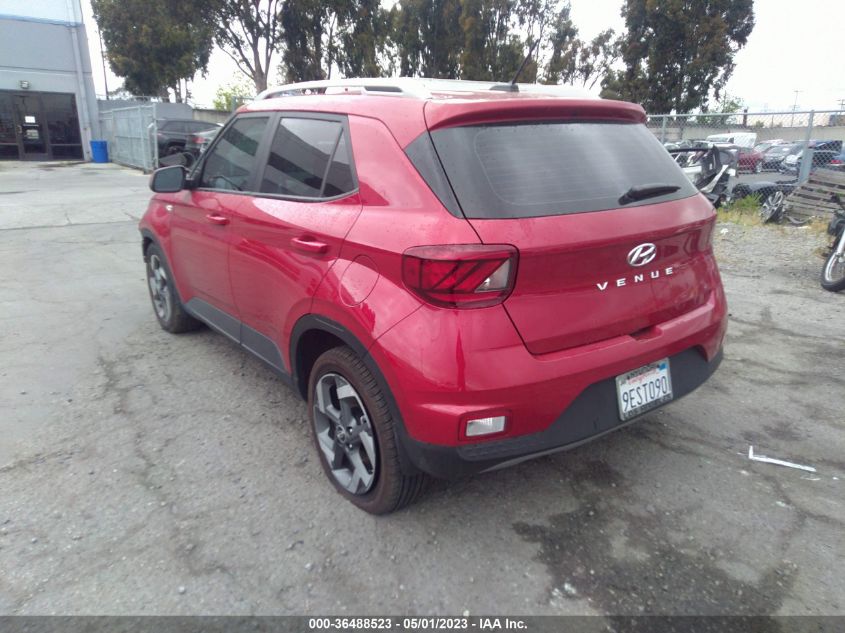 2023 HYUNDAI VENUE LIMITED - KMHRC8A33PU221256