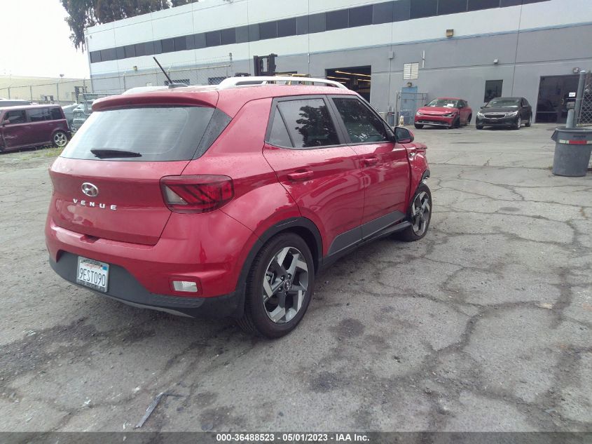 2023 HYUNDAI VENUE LIMITED - KMHRC8A33PU221256