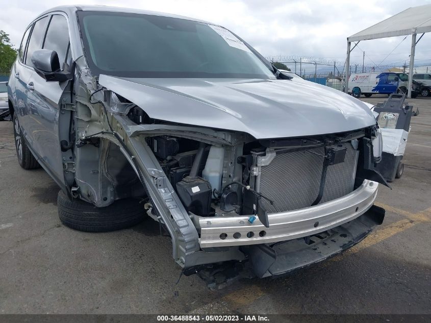 2021 HONDA PILOT EX-L - 5FNYF5H53MB041146