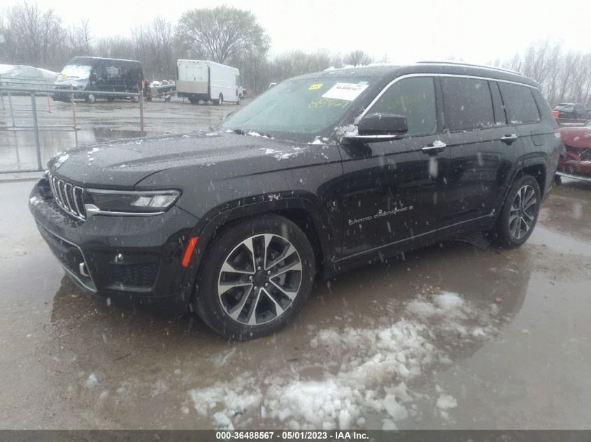 2022 JEEP GRAND CHEROKEE L OVERLAND - 1C4RJKDG8N8512220
