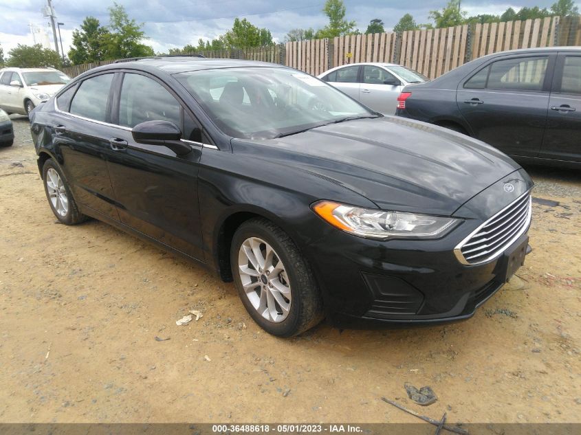 2020 FORD FUSION SE - 3FA6P0HD7LR105352