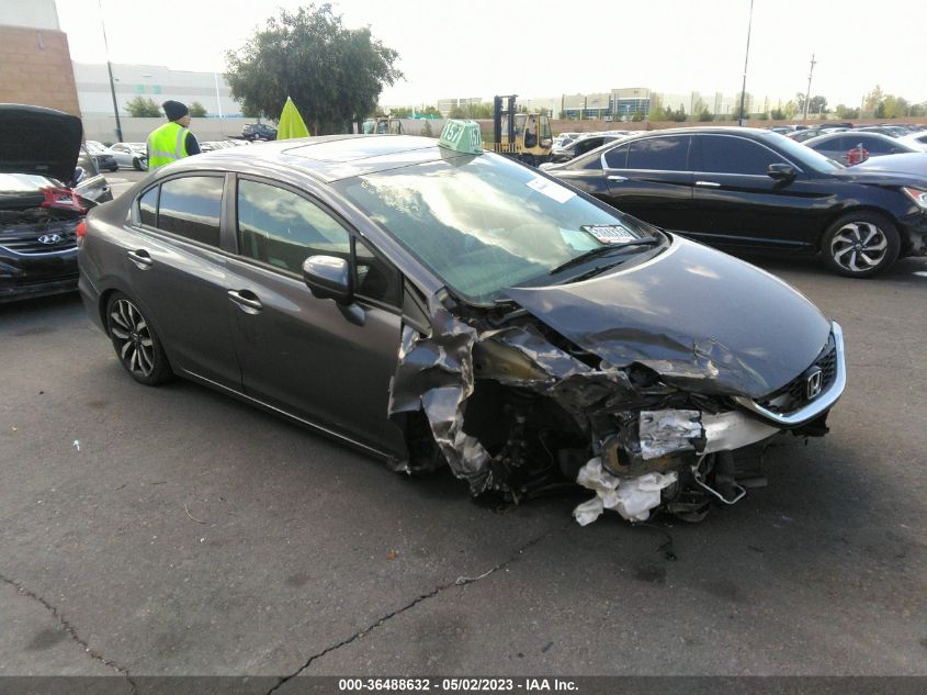 2015 HONDA CIVIC SEDAN EX-L - 2HGFB2F91FH502768
