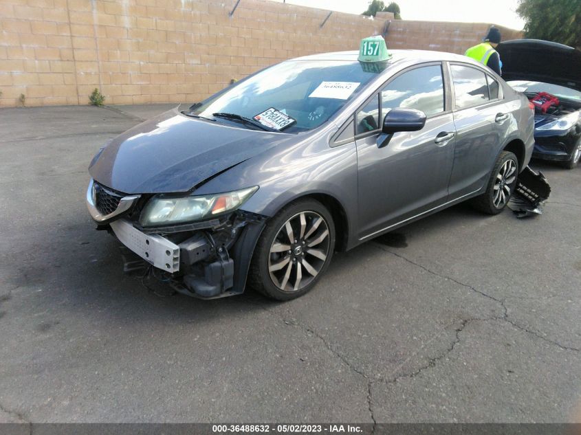 2015 HONDA CIVIC SEDAN EX-L - 2HGFB2F91FH502768