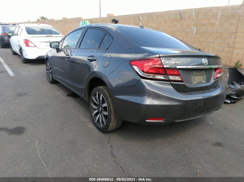2015 HONDA CIVIC SEDAN EX-L - 2HGFB2F91FH502768