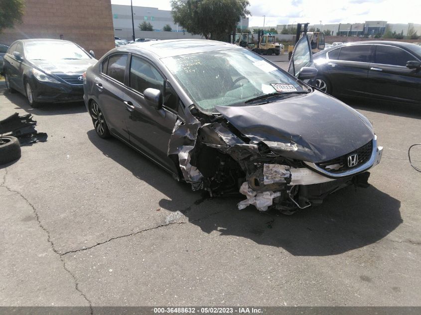2015 HONDA CIVIC SEDAN EX-L - 2HGFB2F91FH502768