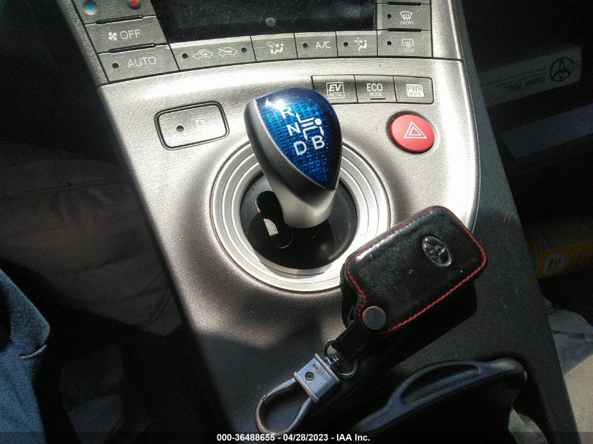 2013 TOYOTA PRIUS ONE/TWO/THREE/FOUR/FIVE - JTDKN3DU0D5605069