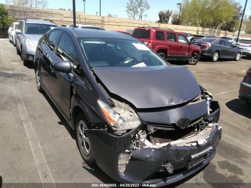 2013 TOYOTA PRIUS ONE/TWO/THREE/FOUR/FIVE - JTDKN3DU0D5605069