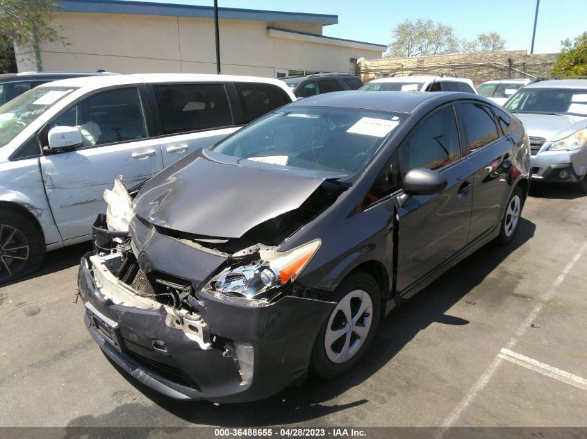 2013 TOYOTA PRIUS ONE/TWO/THREE/FOUR/FIVE - JTDKN3DU0D5605069