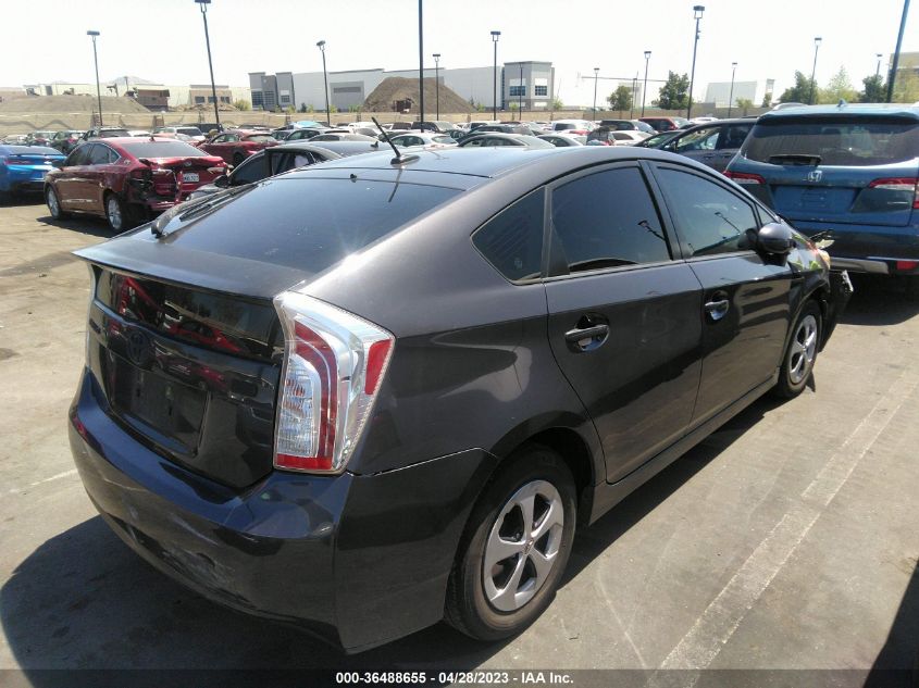 2013 TOYOTA PRIUS ONE/TWO/THREE/FOUR/FIVE - JTDKN3DU0D5605069