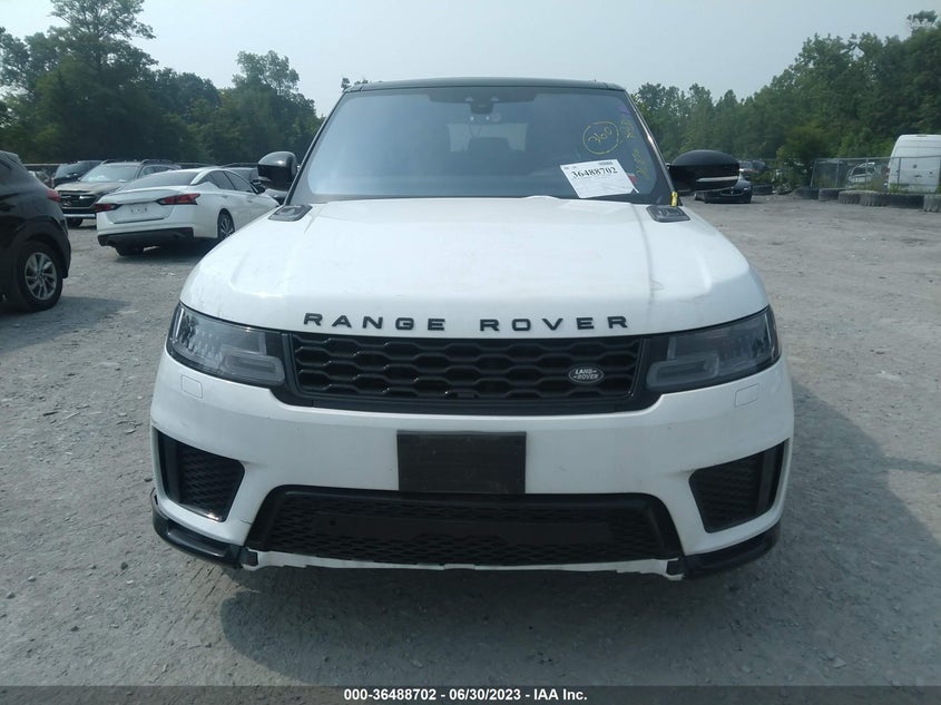 VIN SALWR2SU1MA755792 2021 LAND ROVER RANGE ROVER SPORT HSE SILVER EDITION
